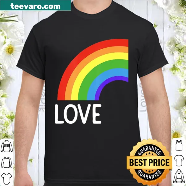 Matching LGBT couple shirt for boyfriend and girlfriend