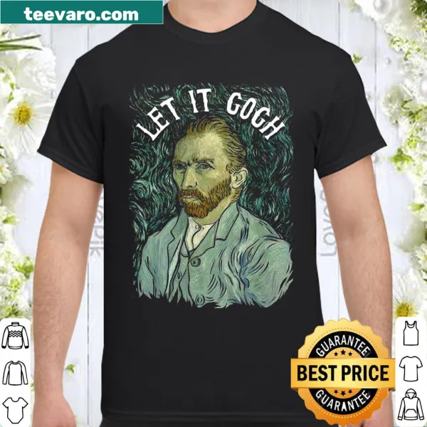 Funny artist shirt with a playful Van Gogh illustration