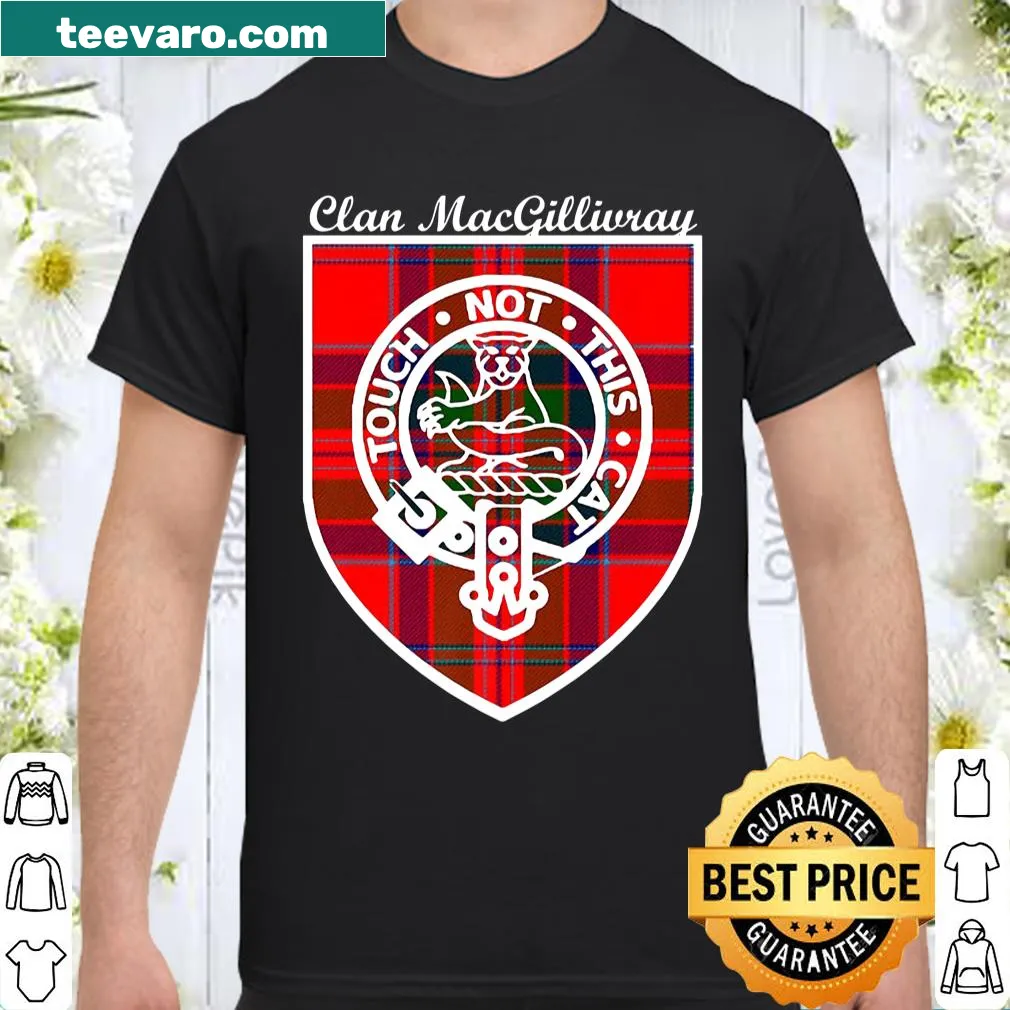 Macgillivray clan crest shirt celebrating Scottish heritage