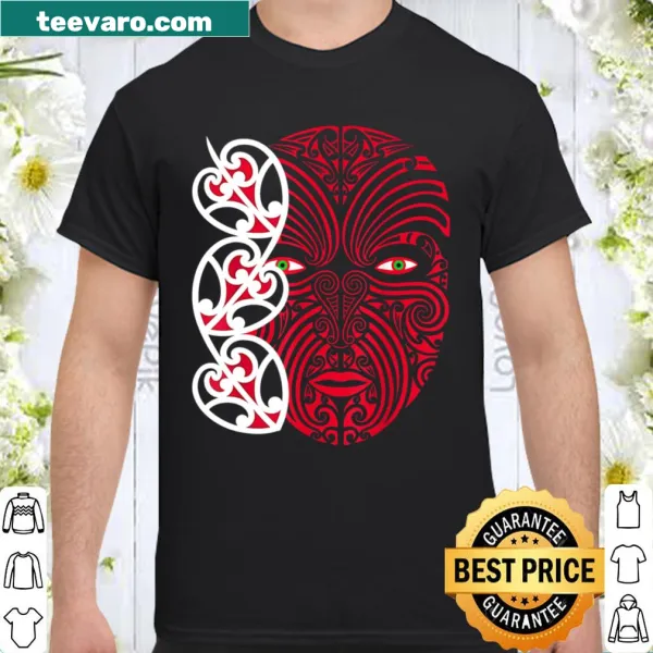 Cultural Maori face design showcasing artistry and heritage