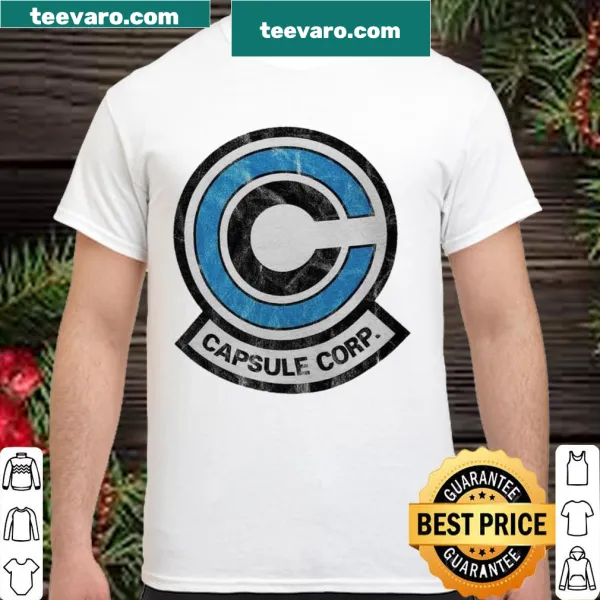 Capsule Corp graphic design for Dragon Ball anime fans.