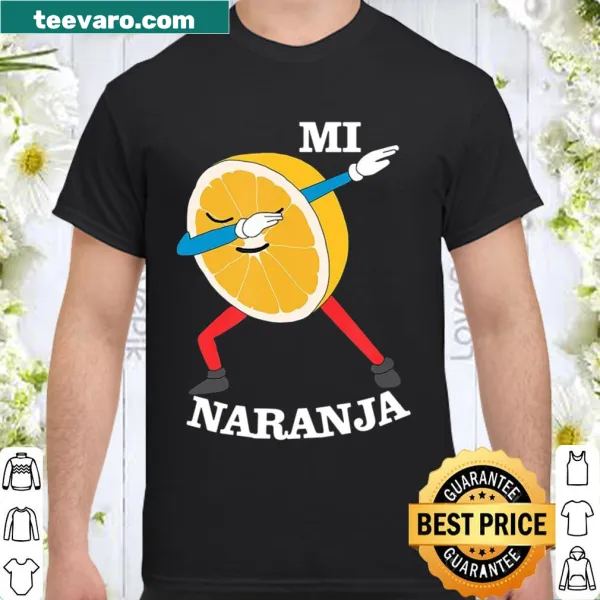 Valentine's shirt with the phrase 'Mi Media Naranja Enamorados' in elegant typography