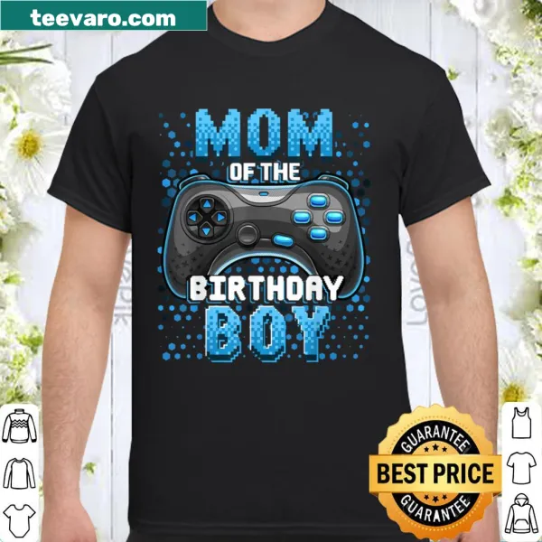 Shirt design for moms celebrating their son’s birthday