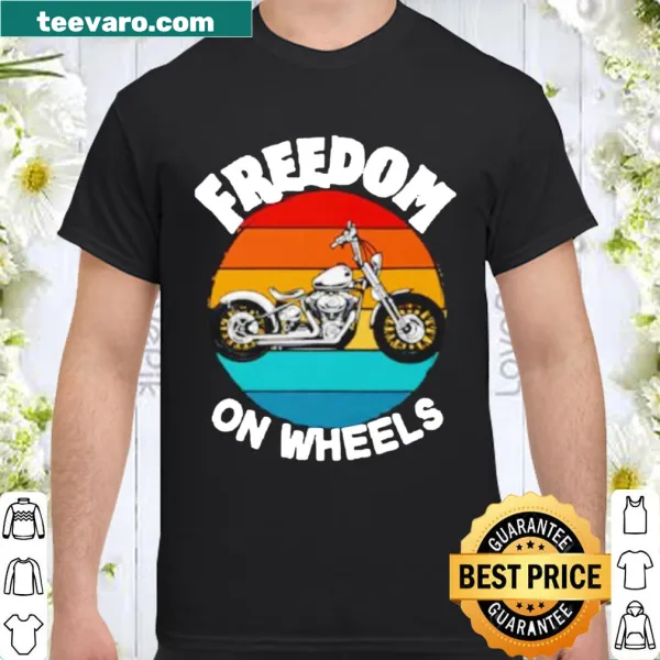 Vintage motorcycle graphic tee symbolizing freedom on wheels