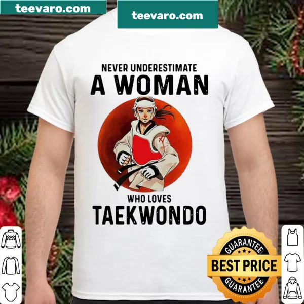 Inspirational Taekwondo shirt featuring moon design