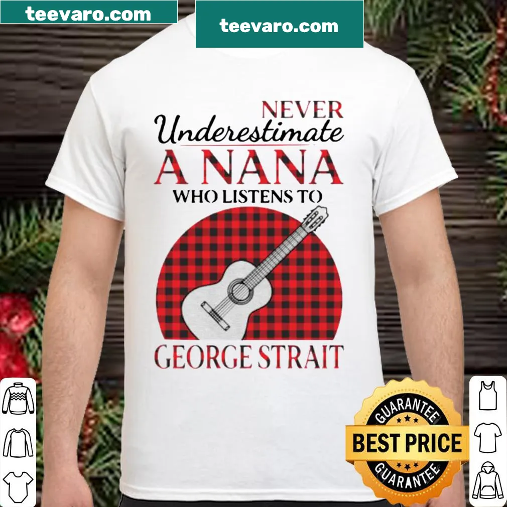 Nana themed shirt with sentimental typography celebrating George Strait
