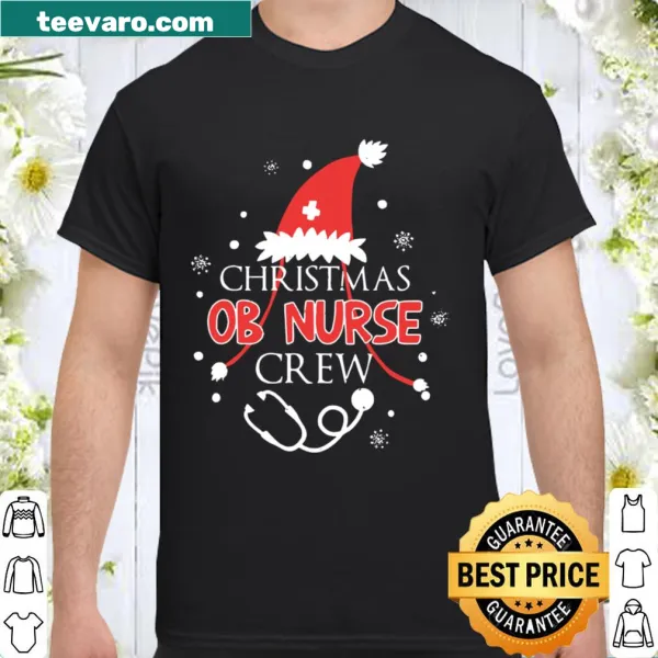 Cute Xmas shirt for obstetrics nurses with festive design