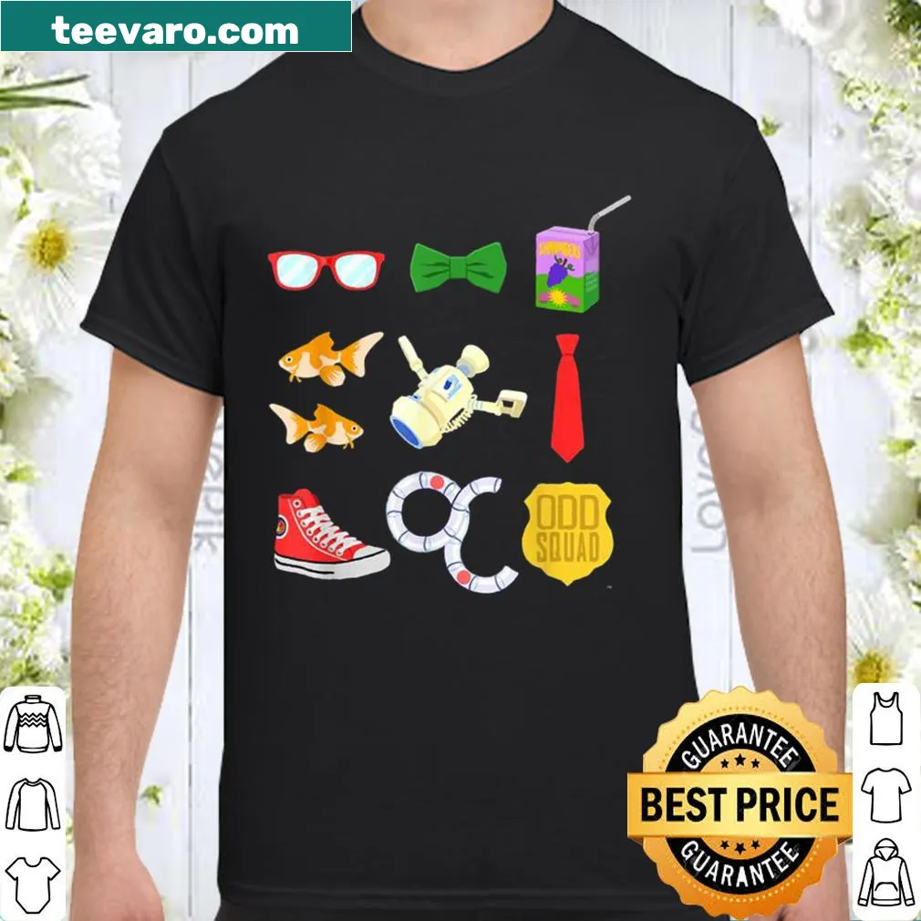 Cute Odd Squad agent illustrated shirt for kids