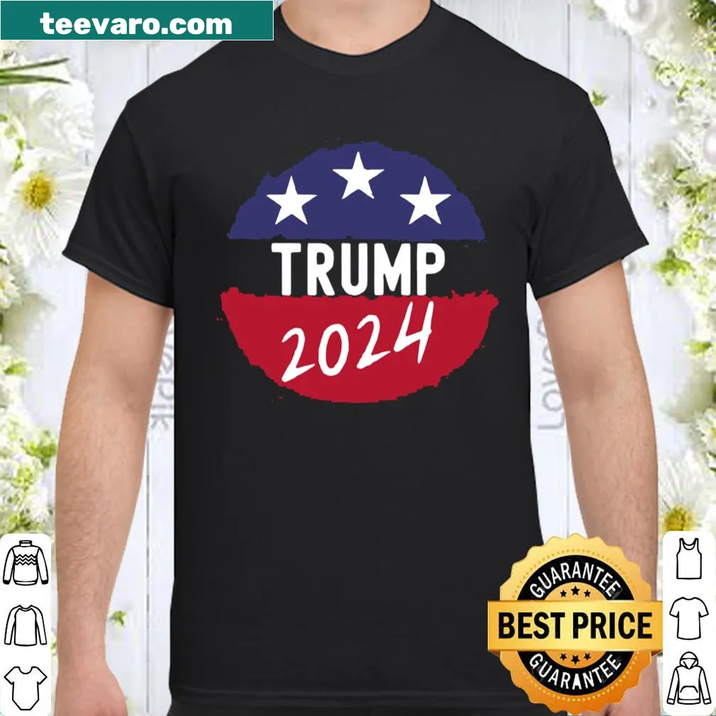 Vintage Trump 2024 presidential shirt with a bold graphic