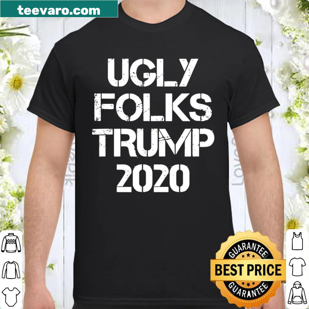 Graphic t-shirt declaring support for Trump with humorous text