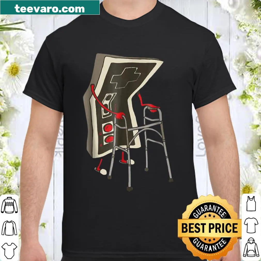 Retro video game shirt with nostalgic graphics for gamers