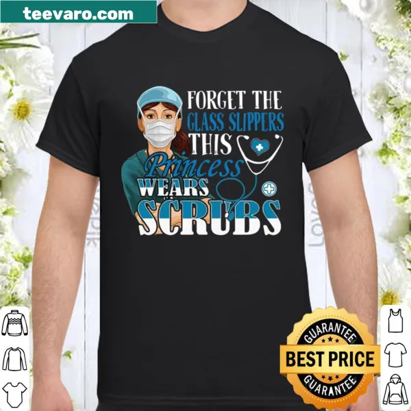 Nurse shirt with 'This Princess Wears Scrubs' text