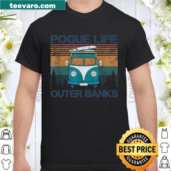 Retro vintage Outer Banks t-shirt with Pogue Life graphic