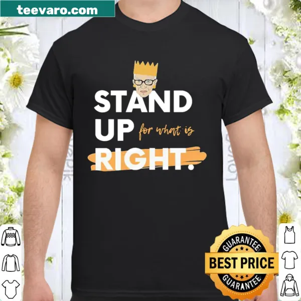 Bold typography t-shirt with 'RBGch On The Bench' text