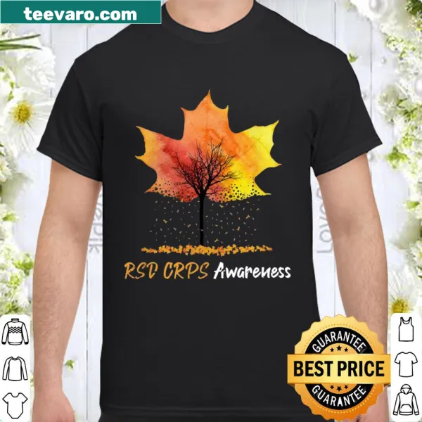 Awareness shirt for RSD and CRPS with impactful typography