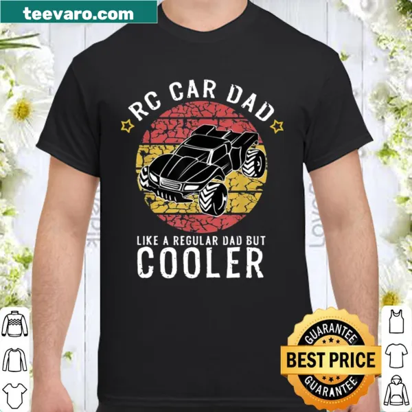 T-shirt for dads featuring 'Rc Car Dad' text