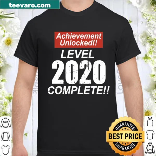 Retro shirt celebrating the completion of 2020 with playful text