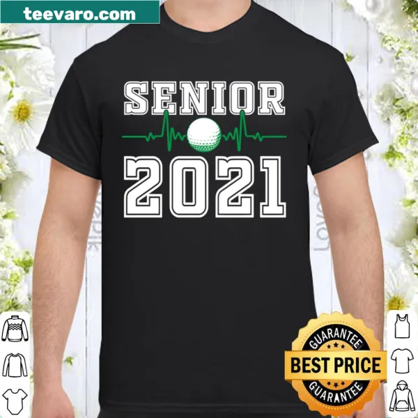 Heartbeat design celebrating senior golfers and their passion for the sport.