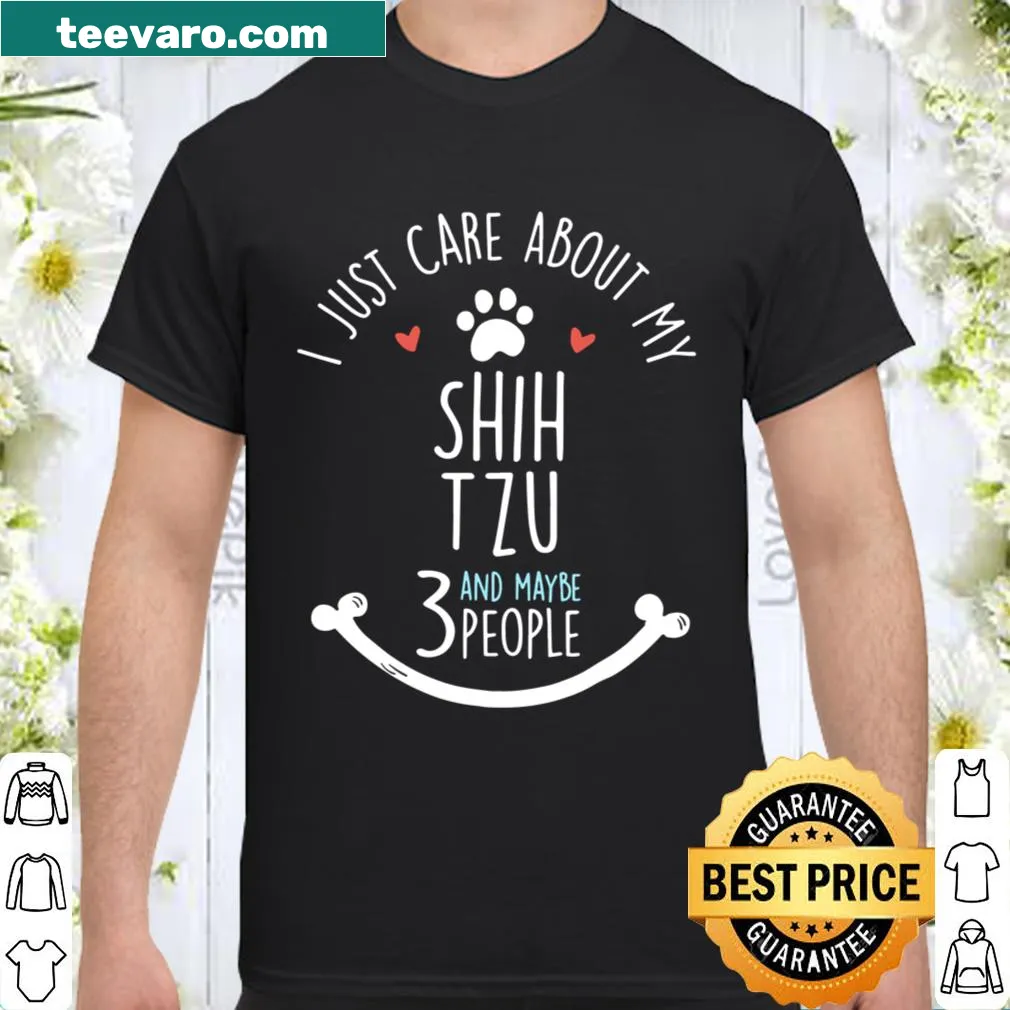 Heartfelt shirt for Shih Tzu lovers featuring sentimental text