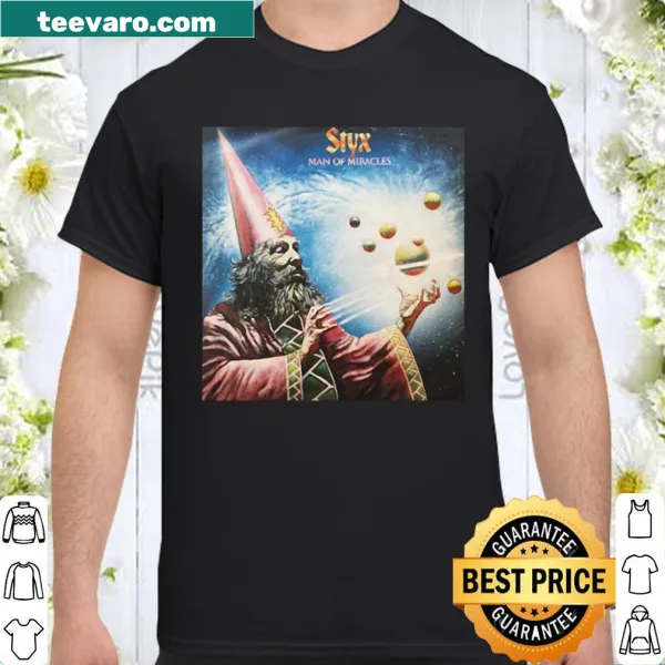 Inspirational Christmas shirt with 'Siyx Man of Miracles' graphic