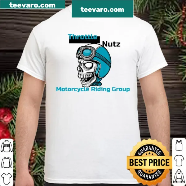 Graphic t-shirt featuring a skull wearing a helmet and goggles