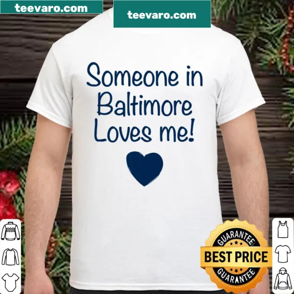 Heartwarming text design representing love for Baltimore
