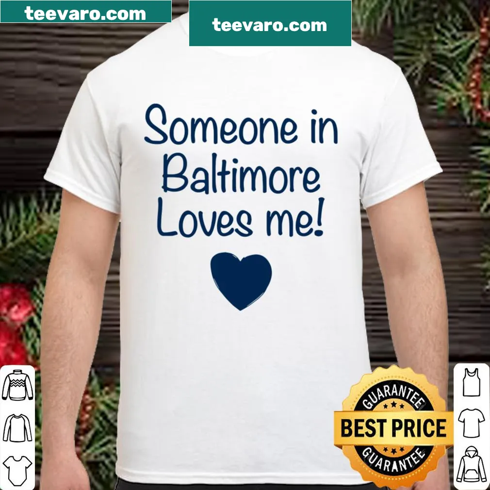 Heartwarming text design representing love for Baltimore