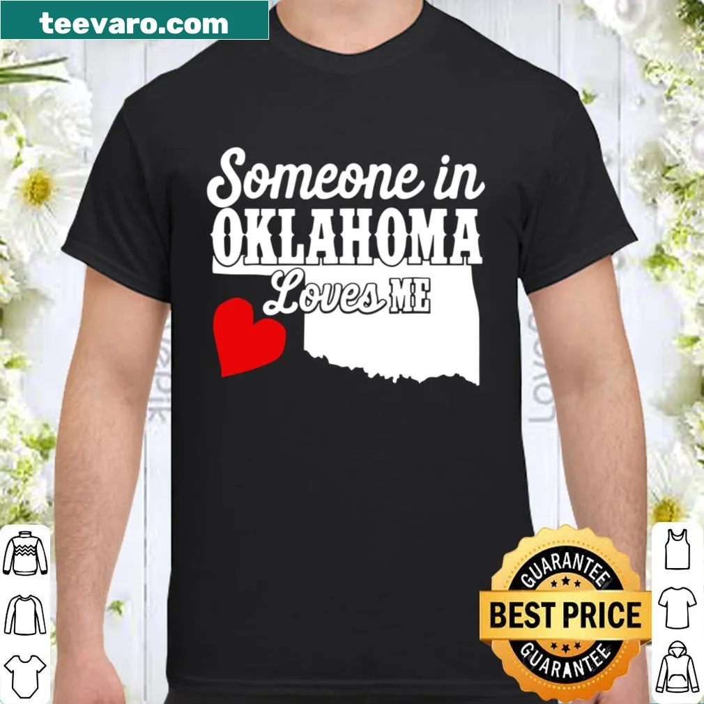 Typography design stating love from Oklahoma for a partner