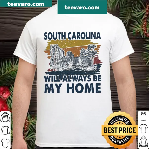 Vintage shirt with South Carolina city text
