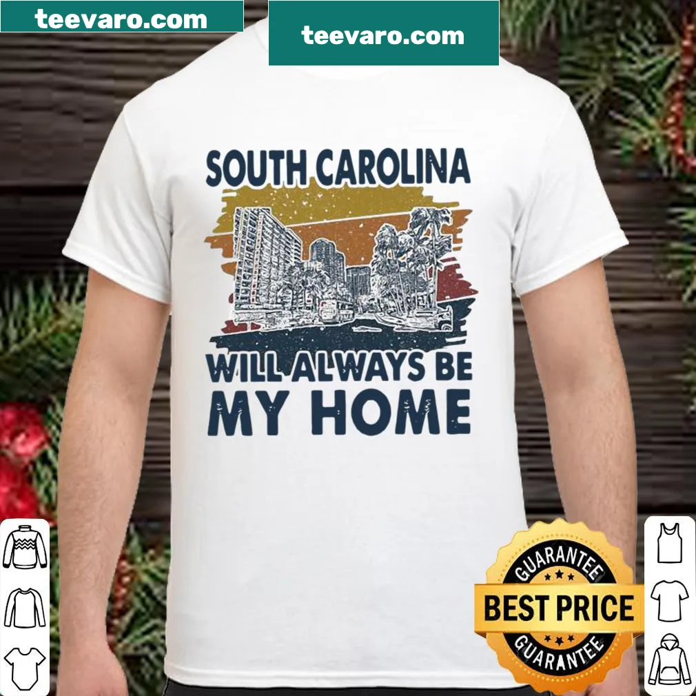 Vintage shirt with South Carolina city text