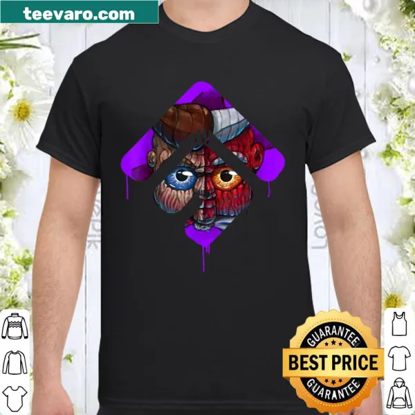 Playful shirt featuring the phrase Split Personalities