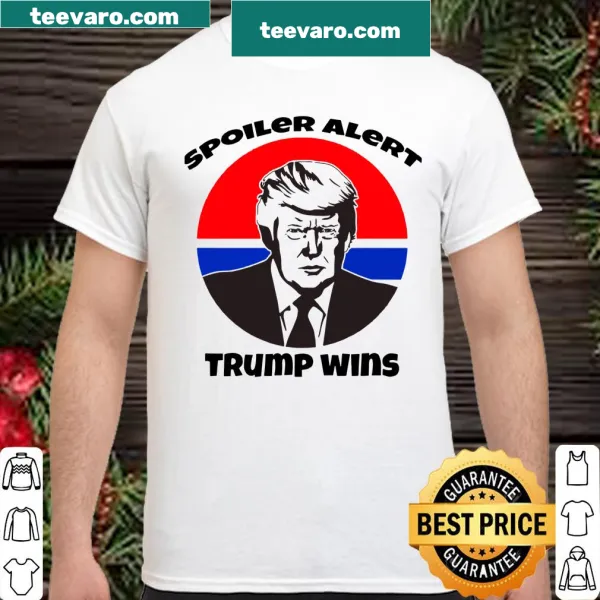 Bold shirt predicting election outcome with humor