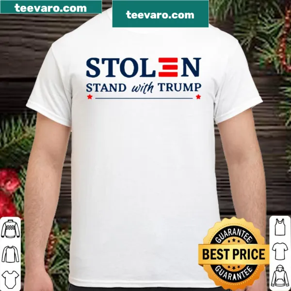 Stolen stand with Trump graphic shirt