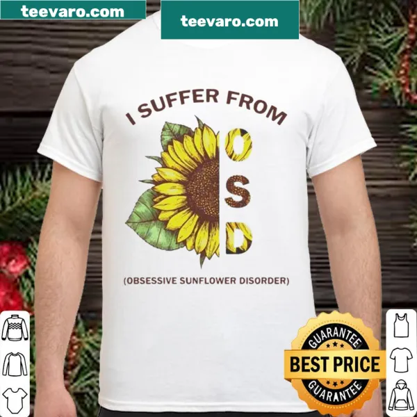 Sunflower obsession graphic t-shirt with playful text