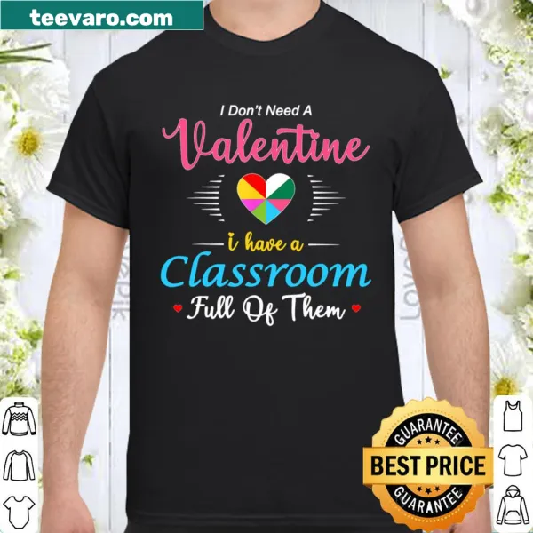 Funny Valentine’s Day shirt for teachers with a humorous phrase.