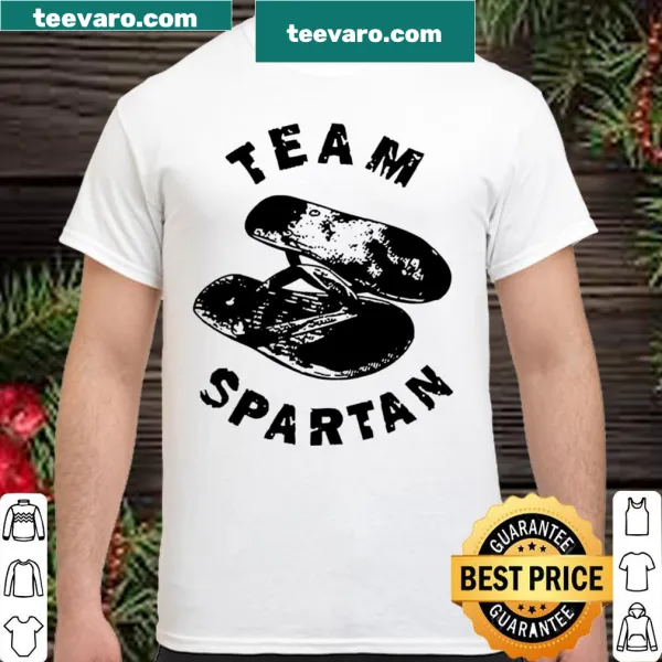 Team Spartan emblem T-shirt for fans.