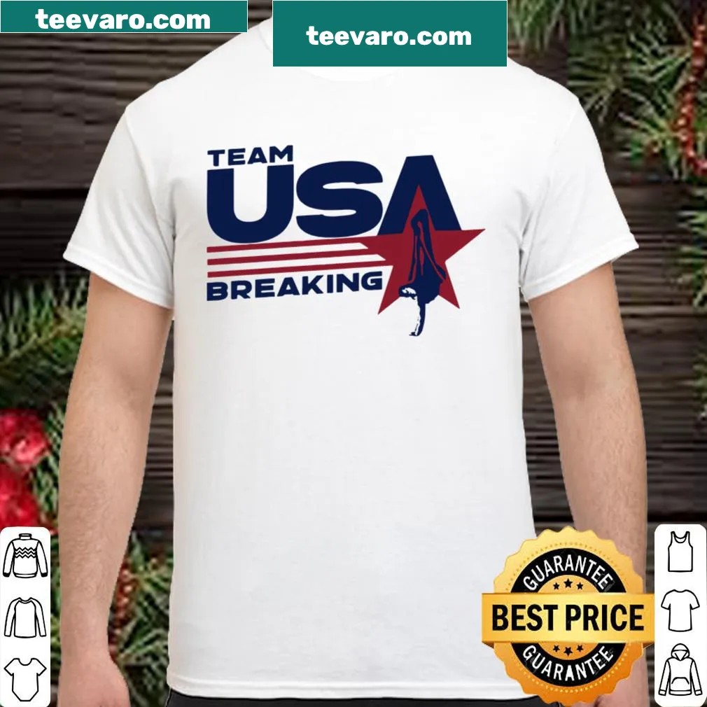 Team USA graphic shirt featuring a bold star design.