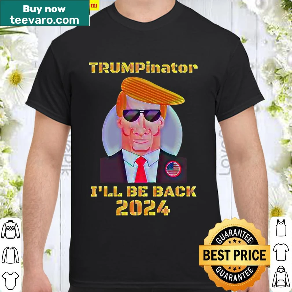 Humorous shirt featuring Trump as The Trumpinator