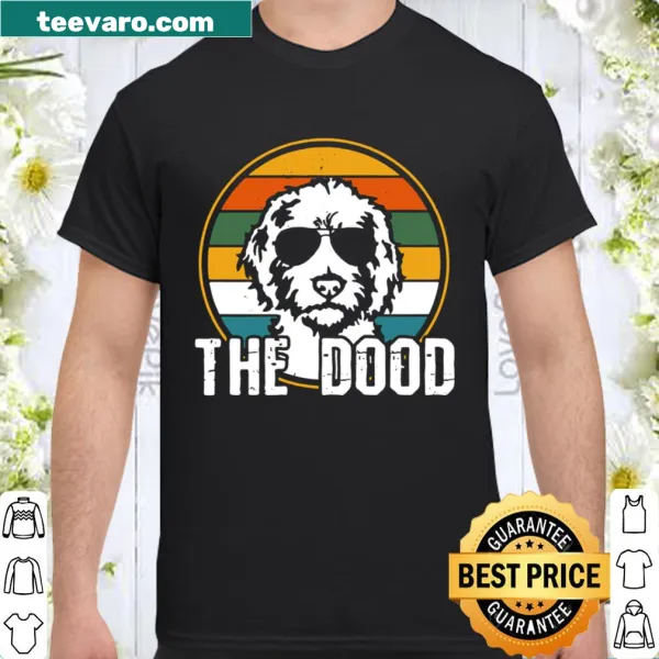 Vintage Goldendoodle shirt with humorous graphic