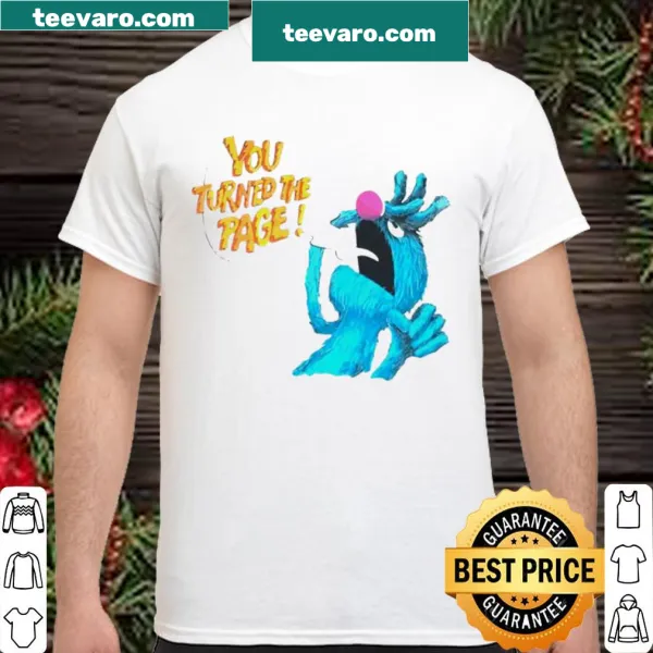 Whimsical shirt inspired by a children's book about monsters