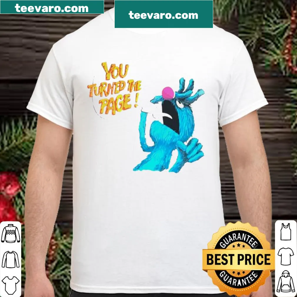 Whimsical shirt inspired by a children's book about monsters