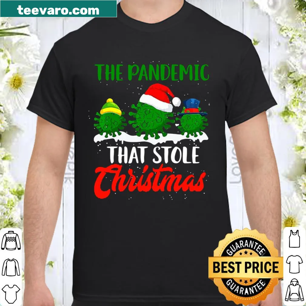 Ugly Christmas shirt commenting on the pandemic impact of 2020.