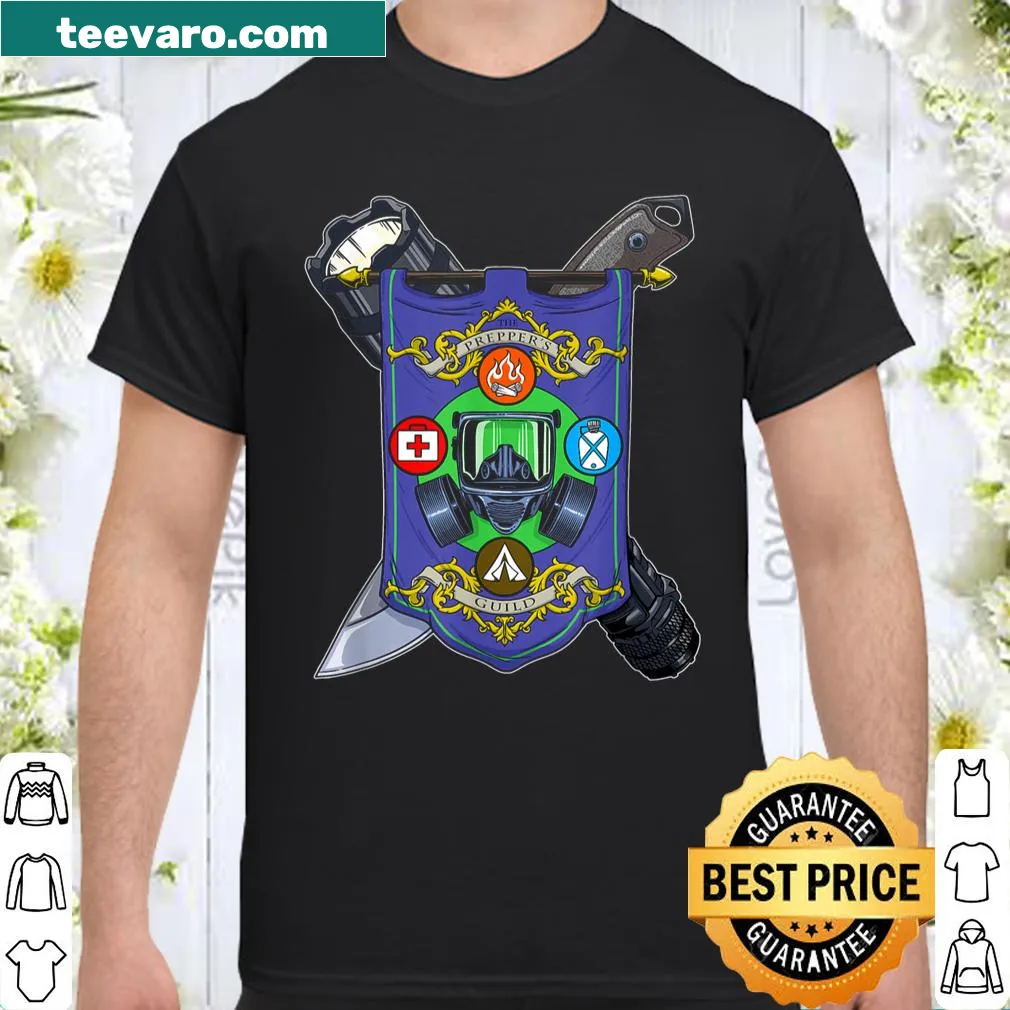 Prepper's Guild shirt celebrating self-sufficiency