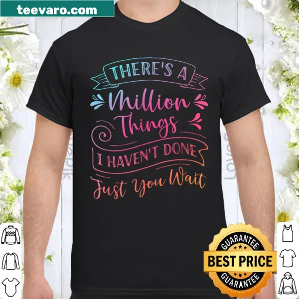 Hamilton quote shirt with inspirational saying