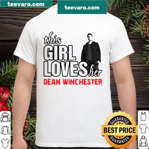 Cartoon shirt expressing love for Dean Winchester