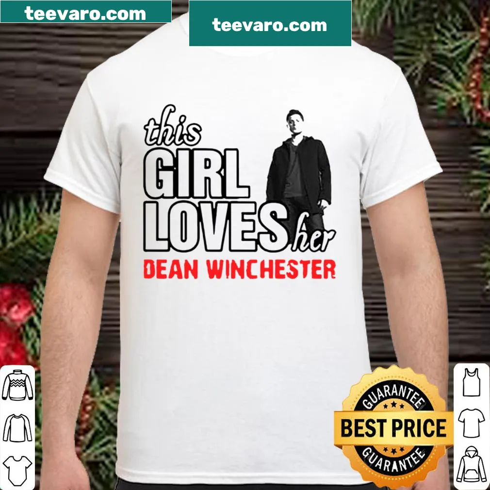 Cartoon shirt expressing love for Dean Winchester