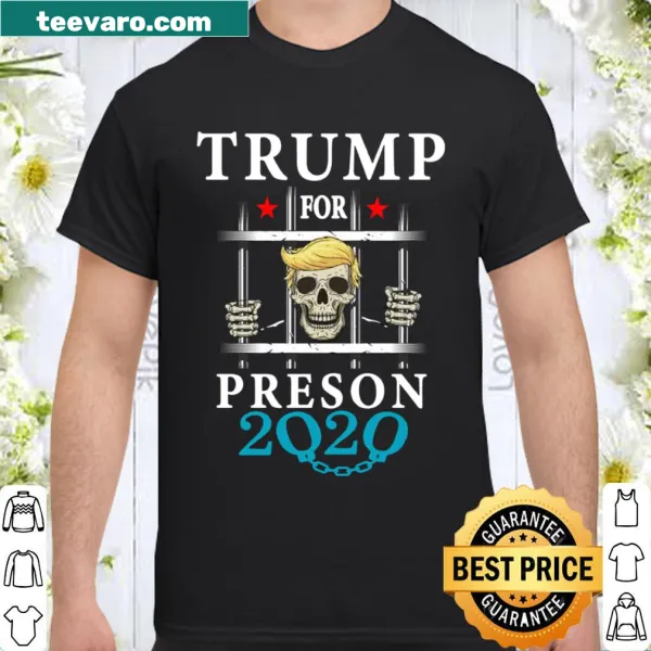 Political satire shirt featuring a skull and humorous text