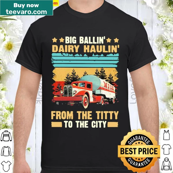 Funny vintage shirt for truckers with humorous text about trucking