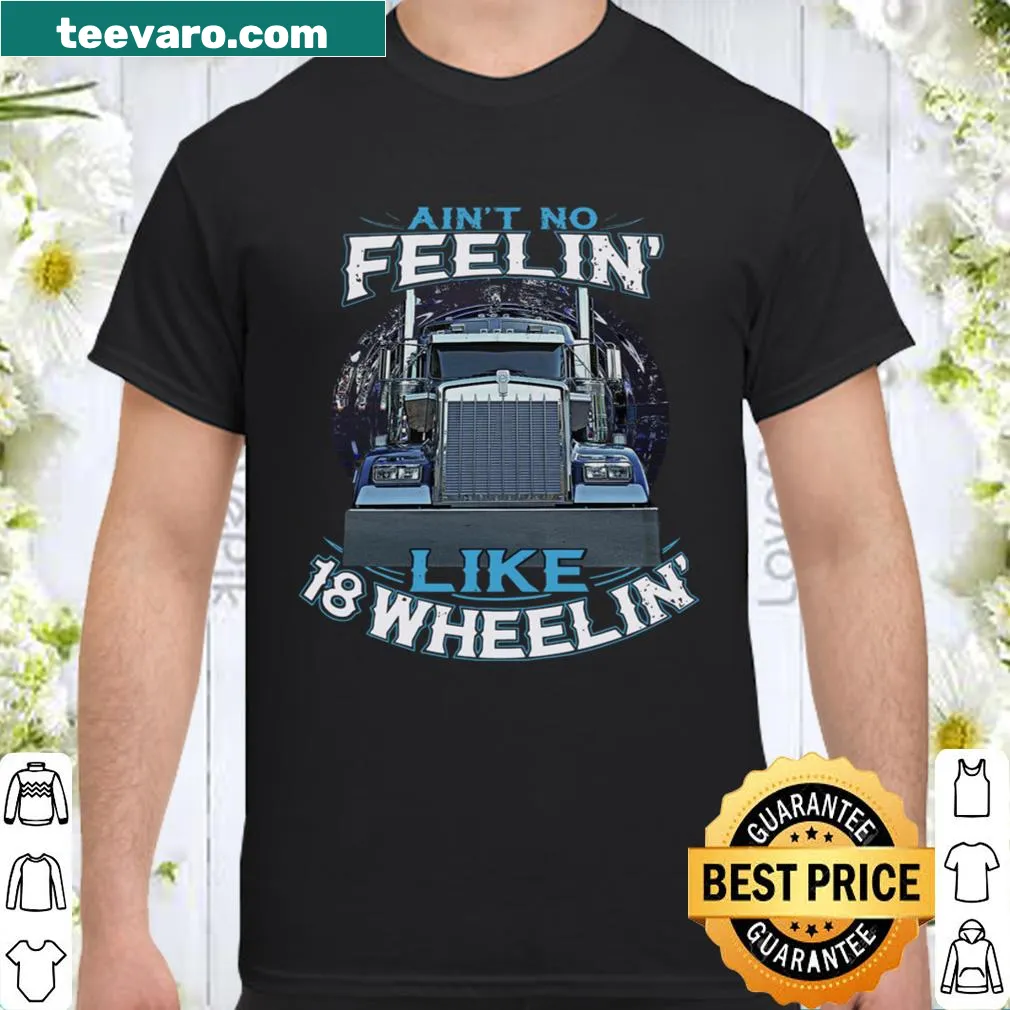 Bold graphic T-shirt for truck drivers celebrating trucking lifestyle
