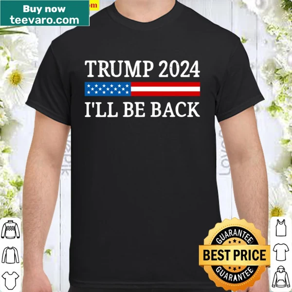 Vintage Trump 2024 shirt with retro slogan design
